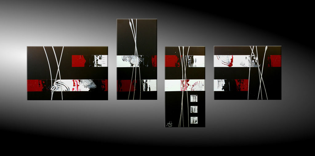  - TWO LINES X 170x60 cm Moderne Kunst in Acryl kaufen